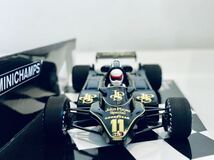 【送料無料】1/43 Minichamps Lotus Ford ロータス フォード 91 #11 E.デ.アンジェリス (Winner Austlia GP) 1982 タバコ仕様_画像8