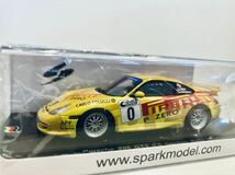 【送料無料】1/43 Spark Porsche ポルシェ 911 GT3 (996) #0 W.ロール German Rally 2001_画像1