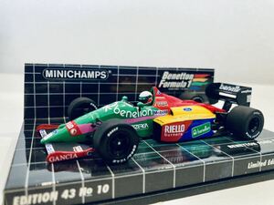 【送料無料】1/43 Minichamps Benetton Ford ベネトン フォード B187 #19 T.Fabi ファビ 1987