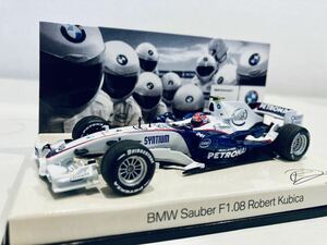 【送料無料】1/43 BMW特注 Minichamps BMW Sauber ザウバー F1.08 R.Kubica クビサ 2008