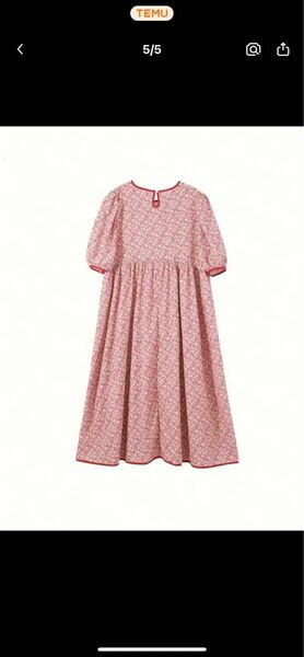 ワンピース【赤系】新品