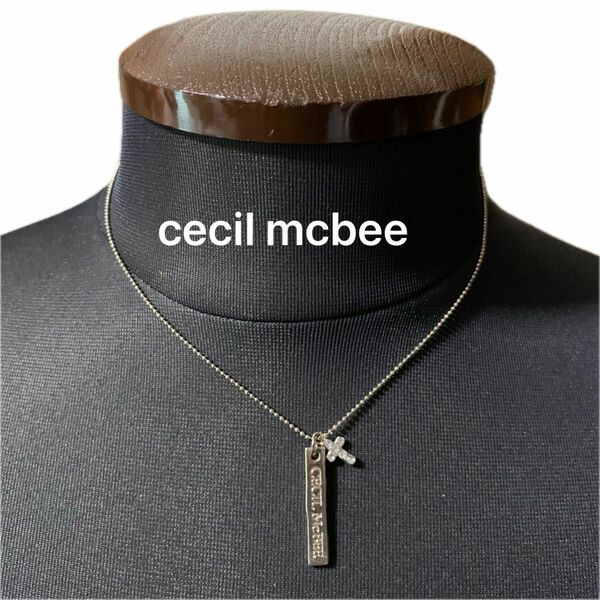 cecil mcbee ネックレス クロスネックレス