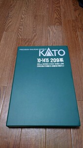 KATO 10-1415 209 серия 500 номер шт. (PS28 установка ) центр * Soubu . line линия 10 обе полный сборник . комплект 