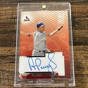 2003 TOPPS BASEBALL AUTOGRAPH ALBERT PUJOLS AUTO 