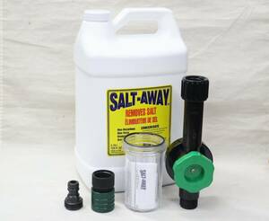 ソルトアウェイ 塩分除去剤 ミキサー 混合器セット 原液３．７８４リットル SALT-AWAY PRODUCTS