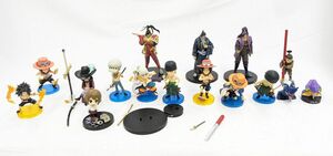 33 送60サ 0513$F07 ワンピース他　フィギュアセット　ジャンク品