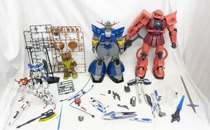 35 送100サ 0514$F06 ガンプラ　組み立て済みセット　ジャンク品