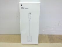 52 送60サ 0520$B20 Apple アップル MJ1M2AM/A USB-C - USB 変換アダプタ 中古_画像1