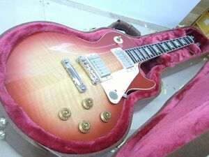 47 отправка 180.0523$B05 Gibson Les Paul Standard 50s Heritage Cherry Sunburst прекрасный товар б/у 