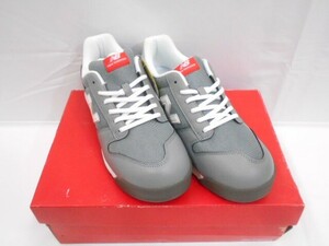 77 送100サ 0602$D08 new balance ニューバランス Portland ポートランド 安全靴 セーフティシューズ PL-881 グレー 27.5cm 未使用