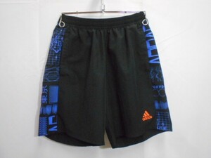 71 送60サ 0605$D11 adidas アディダス トレーニングウエア ショートパンツ ショーツ H31093 ブラック サイズM 中古品