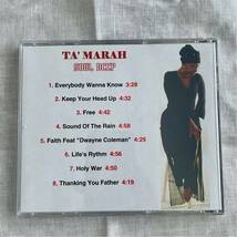 【 00s Indie Hiphop / R&B レア盤 】Ta'Marah Esi - Soul Deep インディーSOUL R&B Neo Soul 歌い上げ系 Dwayne Coleman_画像4