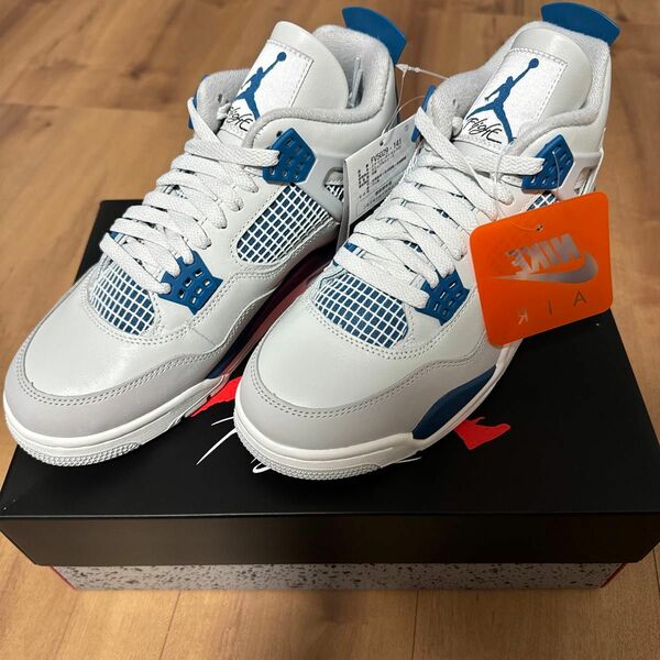 Nike Air Jordan 4 Retro "Industrial Blue"ナイキ エアジョーダン4 26.5センチ