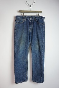 正規 Levi's リーバイス REGULAR FIT STRAIGHT 505 ストレート ジーンズ デニム パンツ 00505-4886 青 W34L30 本物 501O