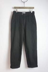 正規 HATSKI ハツキ Stitch Loose Tapered Trousers Katuragi カツラギ ストレート デニム トラウザー パンツ HTK-19027 黒1本物508O