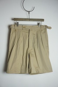 美品 A VONTADE アボンタージ 80s Gurkha Shorts グルカ ショーツ ショート ハーフ パンツ 茶 S 本物 515O