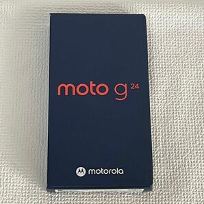 [新品未使用・送料無料] motorola モトローラ moto g24 マットチャコール 本体 SIMフリー 