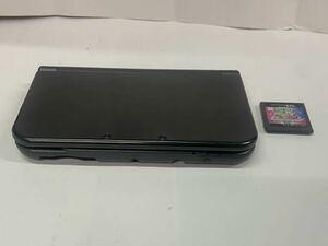 【動作品】任天堂 Nintendo New 3DSLL メタリックブラック Newニンテンドー3DS LL 