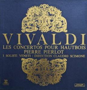 輸入LP盤 ピエール・ピエルロ/クラウディオ・シモーネ/I Solisti Veneti　Vivaldi　Oboe協奏曲集 (2LP)　 