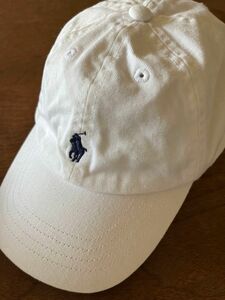 POLO RALPH LAUREN 帽子 キャップ　ホワイト　ラルフローレン 