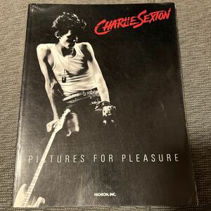 【希少】チャーリー セクストン ピクチャーズフォープレジャー バンドスコア 楽譜 タブ譜 CHARLIE SEXTON PICTURES FOR PLEASURE 