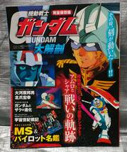 ○【１円スタート】　機動戦士ガンダム大解剖　完全保存版　アムロとシャア戦いの軌跡　ファースト〜逆襲のシャア　設定資料集_画像1