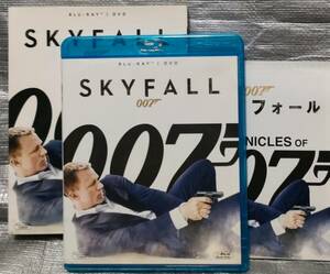 ○【１円スタート・まとめ・同梱可能】　Blu-ray＆DVD「007　スカイフォール」　ダニエル・クレイグ　洋画　ブルーレイ