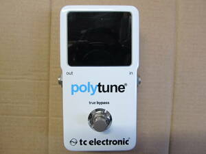 tc electronic polytune2 poly- fonik tuner secondhand goods, but, comparatively beautiful goods.