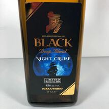 NIKKA WHISKY BLACK Deep Blend NIGHT CRUISE LIMITED 2019 ブラックニッカ ディープブレンド ナイトクルーズ_画像2