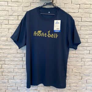 新品未使用 mont-bell モンベル WIC.T Tシャツ ダークネイビー XL