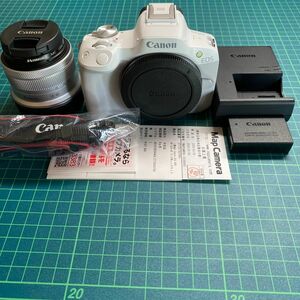 Canon キヤノン EOS R50 RF-S 18-45 IS STM レンズキット ホワイト 美品 お値下げ歓迎