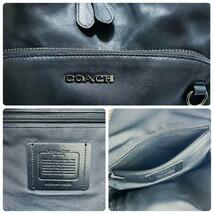 コーチ COACH リュック グラハム バッグパック F89939 レザー 黒　ビジネス　通勤　かばん_画像10