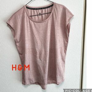 Tシャツ 半袖 半袖Tシャツ カットソー トップス　スポーツウェア　H&M