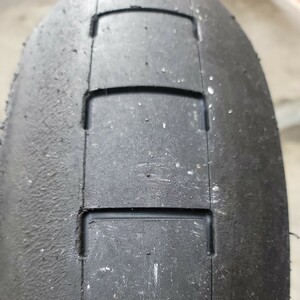 【中古】Michelin ミシュラン POWER Super Moto 160/60/R17 B2ミディアム