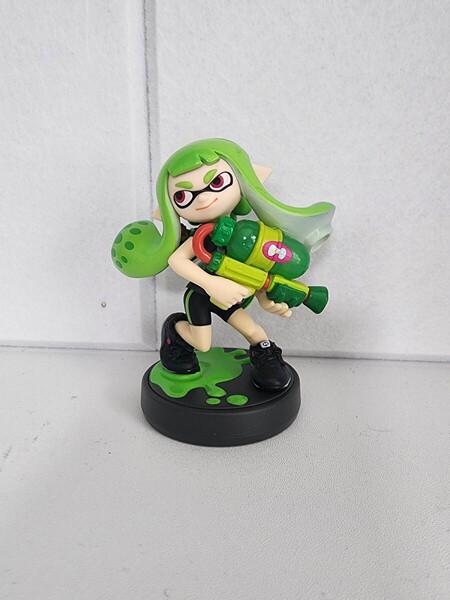 amiibo ガール【ライムグリーン】 (スプラトゥーンシリーズ)