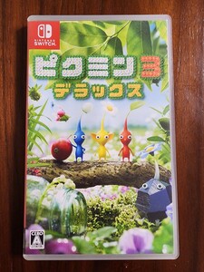  б/у Nintendo переключатель pikmin3 Deluxe 