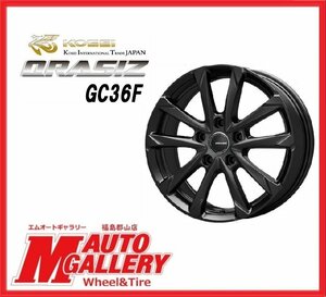 郡山店★スタッドレスタイヤホイールSET★クレイシズ GC36F 6.0J 16インチ 5H100+40& YH IG70 195/65R16 21年製 ライズ・ロッキー