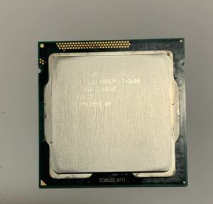 CPU インテル Intel Core i7 2600 プロセッサー 中古 動作未確認 ジャンク品 