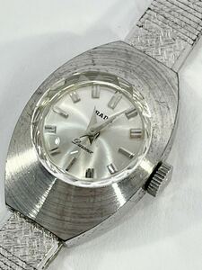 ◇1円 ★ RADO ラドー アンティーク 手巻き 腕時計 シルバー レディース