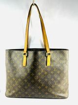 ◇1円 ★ LOUIS VUITTON ルイヴィトン モノグラム ショルダートートバッグ ルコ M51155 大きめヴィトンバッグ 肩掛け ファスナー開閉 used_画像1