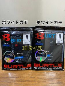 BURTLE バートル インナー　4073 エアーフィットパンツ　ホワイトカモ　XLサイズ 2セット