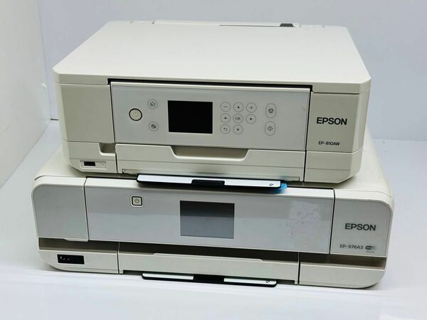 EPSON インクジェットプリンター EP-810AW EP-976A3 現状品 管理番号05019