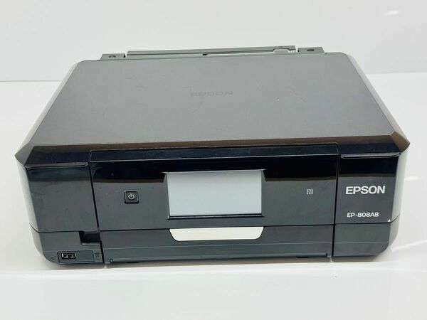 EPSON インクジェットプリンター EP-808AB 現状品　管理番号05048