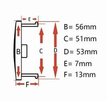 《送料無料》BBS ホイールセンターキャップ 56mm 4個セット_画像4