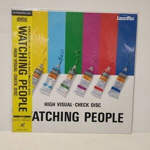 ◇ Watching People / High Visual Check Disc / 帯付き LD (レーザーディスク ) 未開封品 ◇