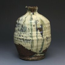 42832 時代 朝鮮唐津徳利 瓶 酒器 骨董 日本美術 T053_画像4