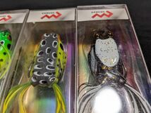 DORAGON チェイスフロッグ 60mm 15g 4個セット 新品2 マルシン漁具 Marushin 鯰 ナマズ なまず バス 雷魚 ライギョ_画像4