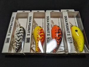 ダイワ デカピーナッツ2 DR SR 4個セット 新品C daiwa DEKA PEANUT Ⅱ II デカ ピーナッツ ピーナツ 鯰 ナマズ なまず バス 雷魚 ライギョ