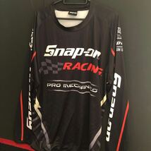 スナップオン　限定　モトクロス　ジャージ　サイズL 新品　Snap-on Racing ロングTシャツ_画像1