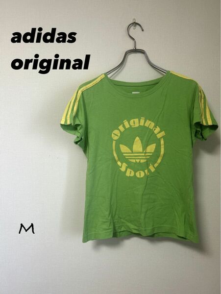 adidas original Tシャツ　半袖　ビッグロゴ　ロゴT